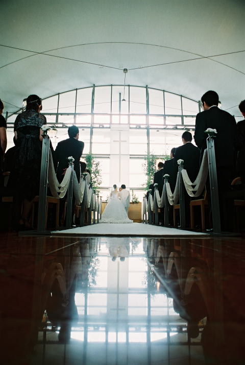 結婚式の写真